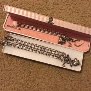 Juicy Couture necklace and bracelet